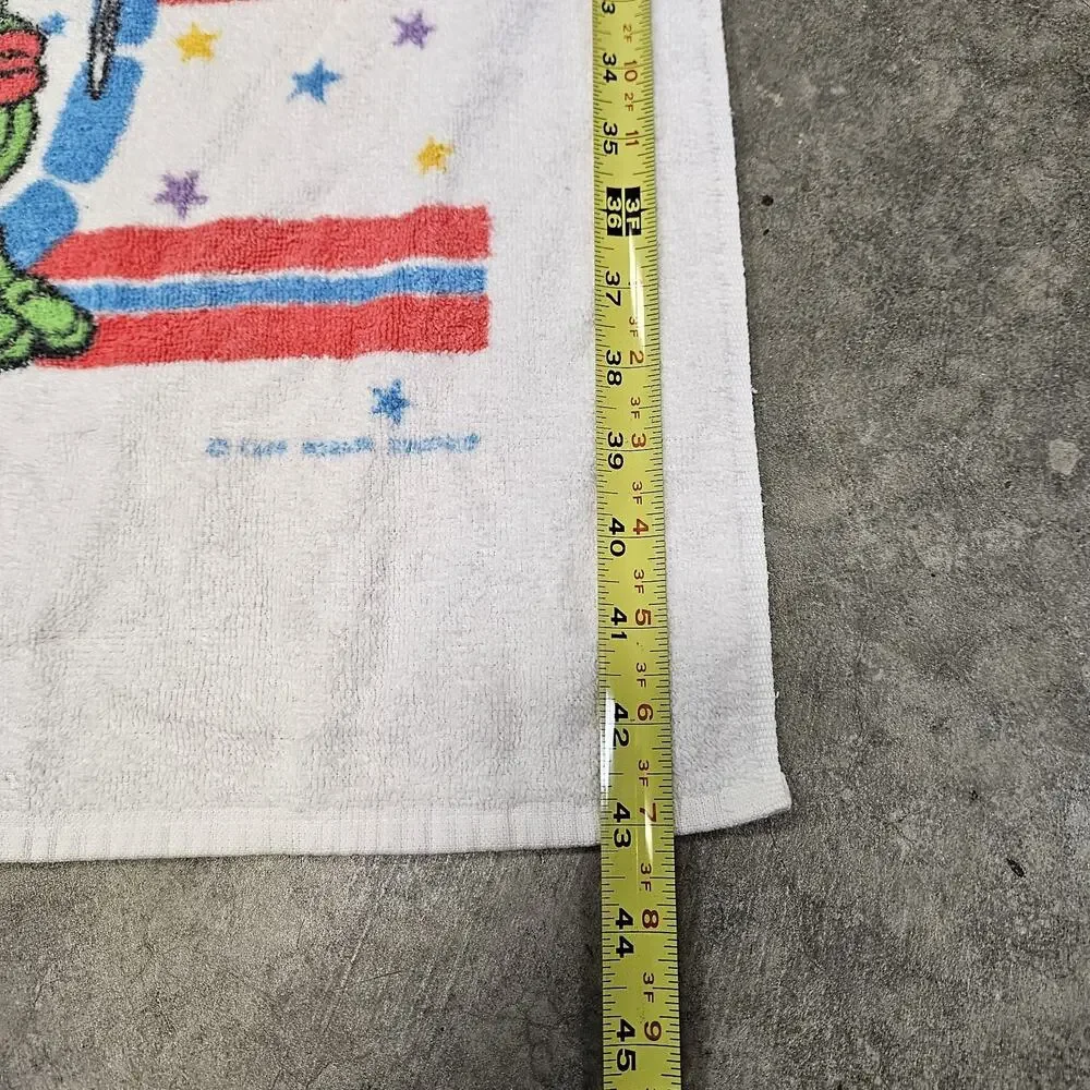 Vintge TMNT Teenage Mutant Ninja Turtles Kids Bath Towel Rafael